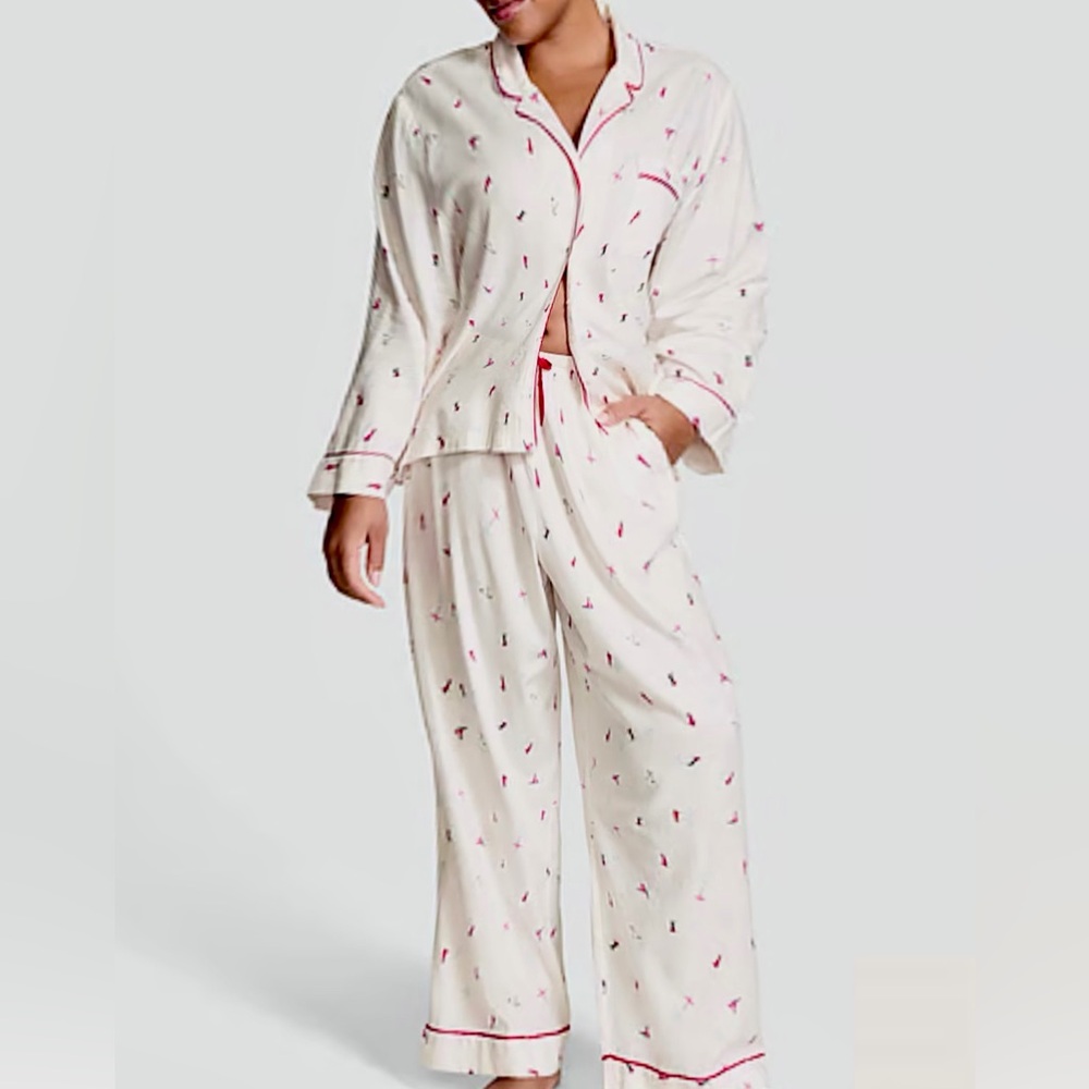 Victoria’s Secret flannel long pajama set